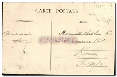 Hérouville — Ogólny widok (1890) — Royer, fot. Caen — Rewers