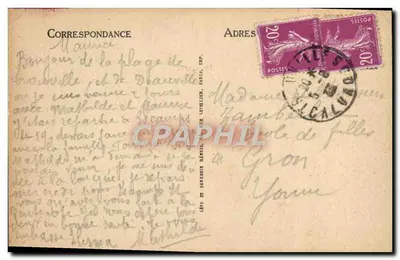 Trouville. A Rainha das Praias. — A Praia — LL — n°31 — Verso