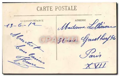 Trouville — A Praia e as Planchas — LL. — Verso