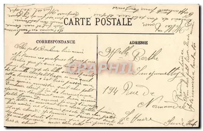 TROUVILLE — De Strand, de Villas en de Hotels — LL — Achterkant