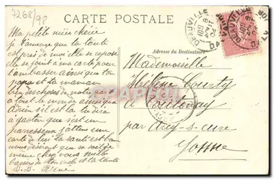 Trouville — Les Planches — LL. — Verso