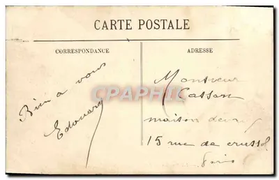 TROUVILLE — Les Planches — LL. — n° 179 — Verso