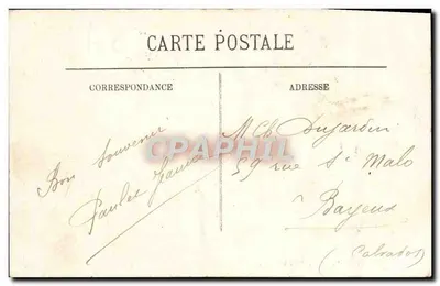 Trouville — Les Planches — LL. — editor LL. n° 302 — Verso