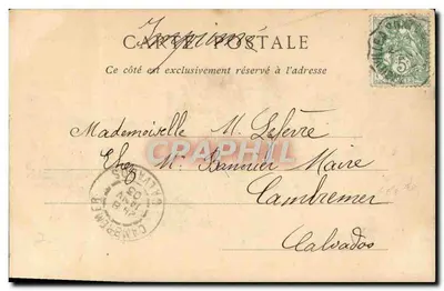 TROUVILLE-sur-MER — La Promenade de la Plage — Editore: E. de B. — N° 61 — Verso