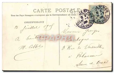 Trouville — A Peixaria — LL. n°108 — Verso