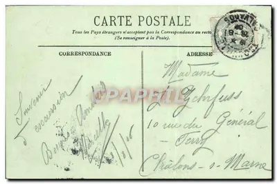 Trouville — Vista geral do Port — LL. — Editor: M. Gemier, n° 35 — Verso