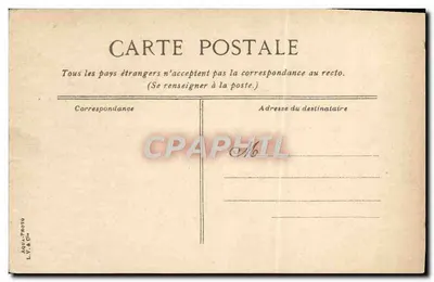 Port de plaisance — vue de quai avec voiliers — éditeur L. F. X. Cie — Verso