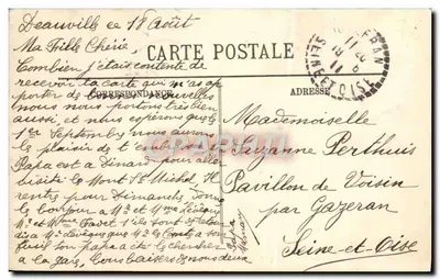 Trouville — Quai de Joinville — LL. n°271 — Reverso
