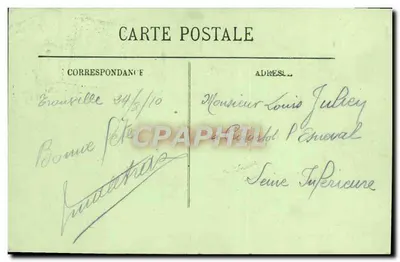 Trouville — Vista Geral — No Cais — LL. — Verso