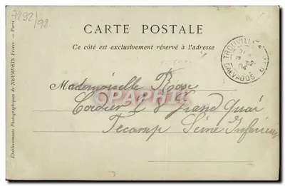 Trouville-sur-Mer — La Rue de Paris — Colecciones ND Phot — Reverso