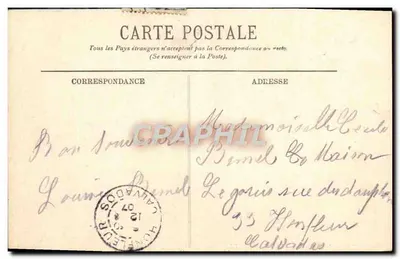 Trouville — A Rua Victor-Hugo — LL. — n°168 — Verso