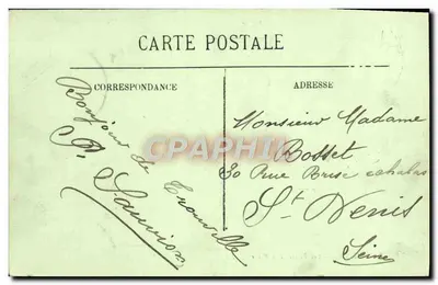 Trouville — As Villas e a Praia — LL. — Verso