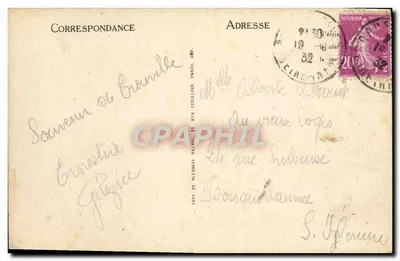 Trouville — Vue Générale — LL, éditeur LL, n° 220 — Rewers
