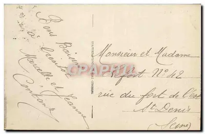 Trouville - Ogólny widok — wydawca Stara pocztówka n°2 — Rewers