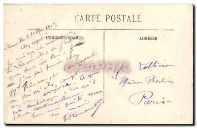 Trouville — Vista presa dalla Jetée de Deauville — LL. n°224 — Verso