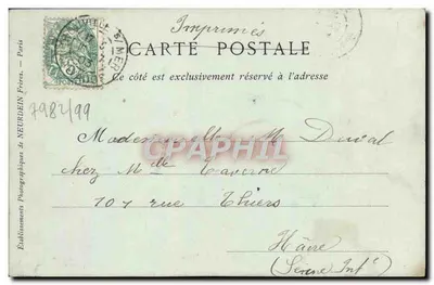 Trouville-sur-Mer — Widok ogólny na wile — kolekcja ND Pogg — Rewers