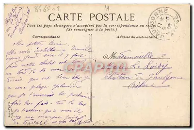 TROUVILLE - La jetée promenade, vue prise du Calvaire — éditeur impr. L. A. C. (n° 846802) — Verso