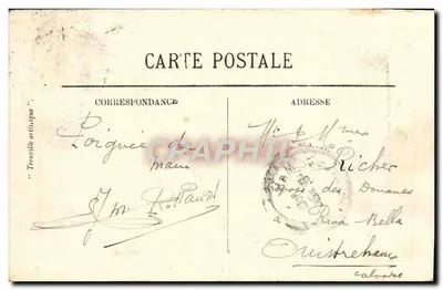 Trouville — A Enseada-Promenade — LL, n°296 — Verso