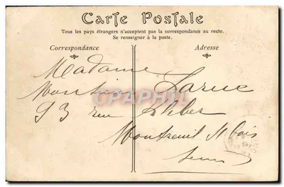 Trouville-sur-Mer — As Pontas no Momento da Maré — ND Phot — Verso