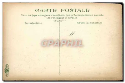 Trouville - Le Marché — marché couvert avec étals et passants, éditeur DUBCANET, n°21 — Verso