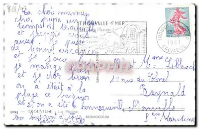 La Piscine — Trouville-sur-Mer — wydawnictwo Clatigny — Rewers