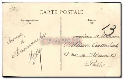 Arromanches — Efekt morza przy dużej przypływie — C. Giard — Rewers