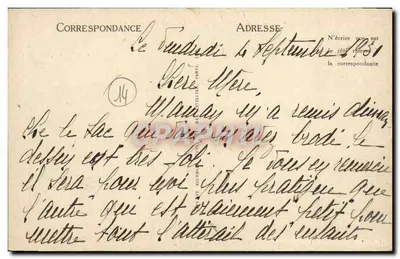 Arromanches — Widok na Digue i kabinach — LL — Rewers