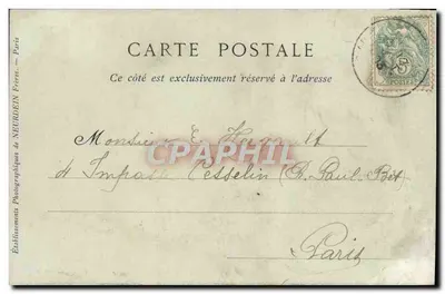 Arromanches-les-Bains — Widok Digue pod wpływem Mariny Równonocnej — Zbiory ND Phot — Rewers
