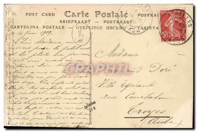Asnelles (Calvados) — La Digue — ND Fot. — Achterkant