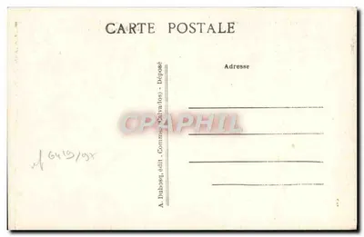 Castelos do Calvados — O Castelo e seus Dois Pavilhões — A. Dubosq, editora Comme-Calvados — Verso