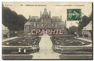 Castelo de Balleroy — Vista geral — A. Duboué, editor (Calvados)