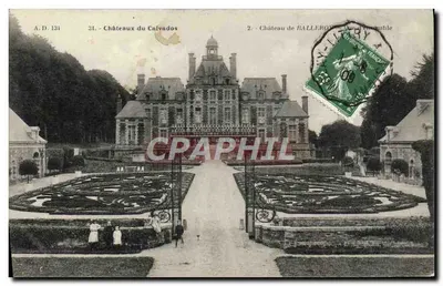 Castelo de Balleroy — Vista geral — A. Dibosq, editor, n° 31