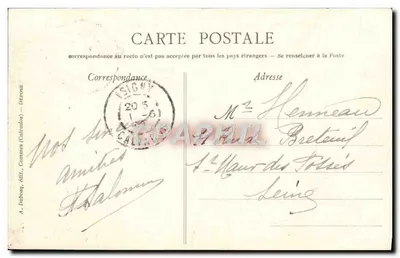 Castelo de Balleroy — Vista geral — A. Dibosq, editor, n° 31 — Verso