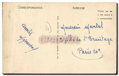 Bayeux - Rue Saint-Martin — editor LL, n°77 — Verso