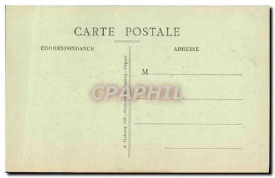 Bayeux — Oude huis, rue Bienvenue — A. Duboesq, uitgever, Commes (Calvados) — Achterkant