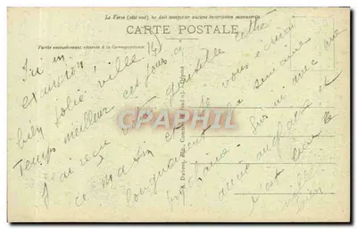 Bayeux — Casa de madeira do século XIV, Rue des Cuisiniers — A+D — Verso