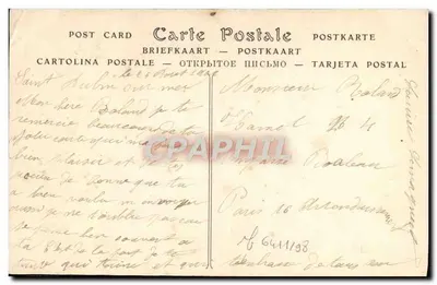 Bayeux — A Catedral. Lado da Abside — ND Fot. — Verso