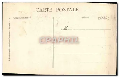 Bayeux — A Catedral — Vista geral — A. Duboq, editor — Verso