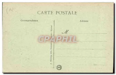 Bayeux - Catedral - Os Portais — A. Duhong, editor, n°10 — Verso
