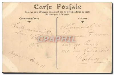Bayeux — La Cattedrale, lato dell'Abside — ND Phot, n°9 — Verso