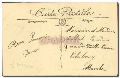 Bayeux — La Catedral — Las Sillas — LL. — Reverso