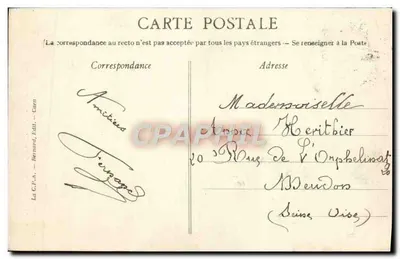 Coiffes d'Epoca - Bayeux — La Normandía — Editor La C.F.A. - Gien — Reverso