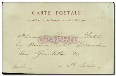 Bayeux — O Hotel de Ville — ND Phol — Verso