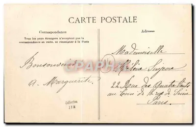 Bayeux — Vista general, toma de la I — La C.P.A. n°61 — Reverso