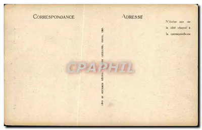 Bayeux — Velha Casa da Rue Bienvenue — C. Tixono, Impressor — Verso