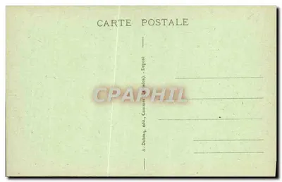Bayeux - Velha Casa, Rua Saint-Martin — editor A. Dubosq, n° 61 — Verso