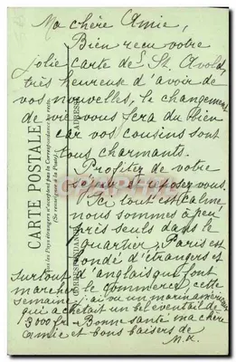 Bernières — La Rue des Châlets — LL. n°19 — Reverso