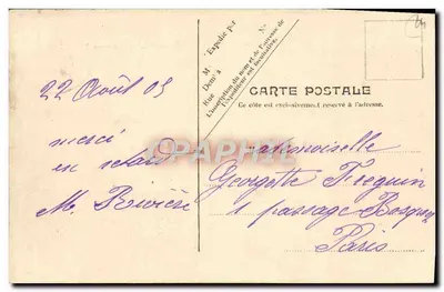 Beuzeval — Avenue Victor Leseine — Wydawca Paris, Nr 8 — Rewers