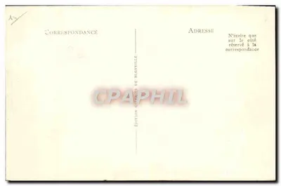 Blonville — La Plage, le Grand Hôtel et les Villas — Édition G. Blonville — Verso