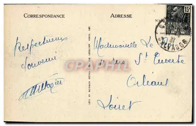 Cabourg — Widok panoramiczny z Grand Hôtel — LL — Rewers